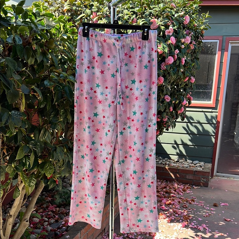 Pink Star Pajama Pants